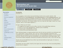 Tablet Screenshot of keurmerken.net